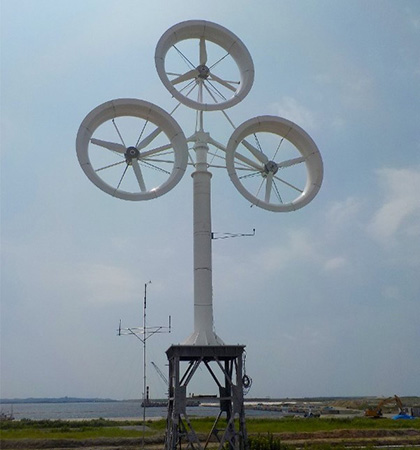 北九州市ひびき小型風車認証試験場